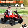 24V Ride On Toy for Big Kids, 4x85W 6MPH Ride On UTV Car w/Parent Remote - 3 of 4