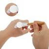Unique Bargains Lightweight Stripes Facial Mask Brush 1 Pc - 3 of 4