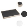 Unique Bargains PU Leather Black Jewelry Organizer Trays with Removable Dividers - 2 of 4