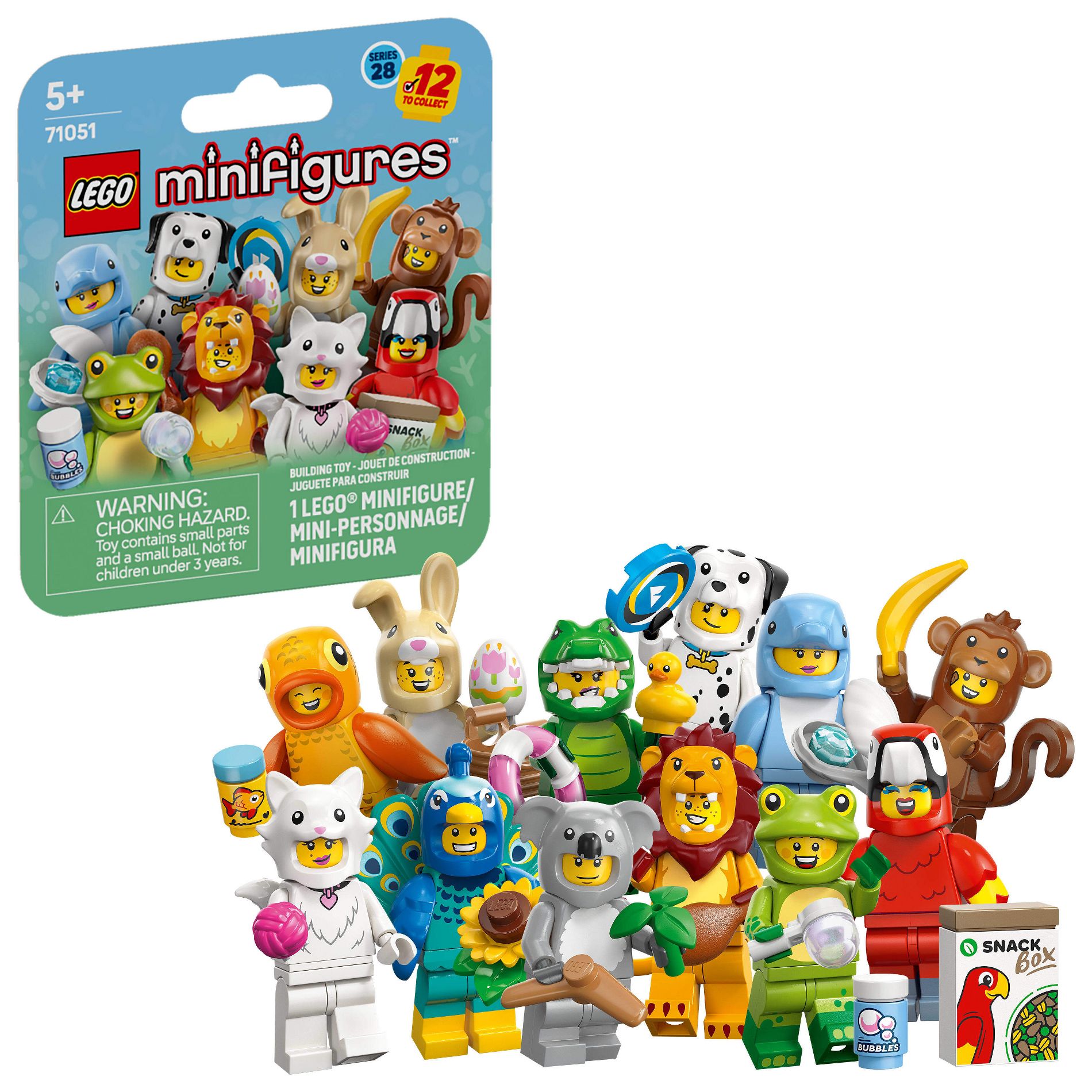 LEGO Minifigures Animal Series 28 Mystery Box 71051