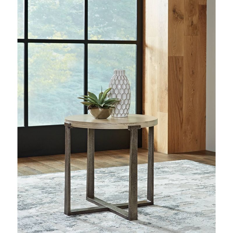 Dalenville End Table Black/Gray/Brown/Beige - Signature Design by Ashley, 2 of 6