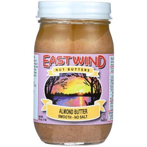 East Wind Almond Butter Smooth - 6 pack, 16 oz - 1 of 3