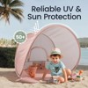 Tiny Land® Sunny Day Beach Tent - Blush Pink - 2 of 4