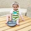 Pavilion Gift Company - Camp Life - 7.75" Divided Silicone Suction Plate - Dining Plates - 4 of 4