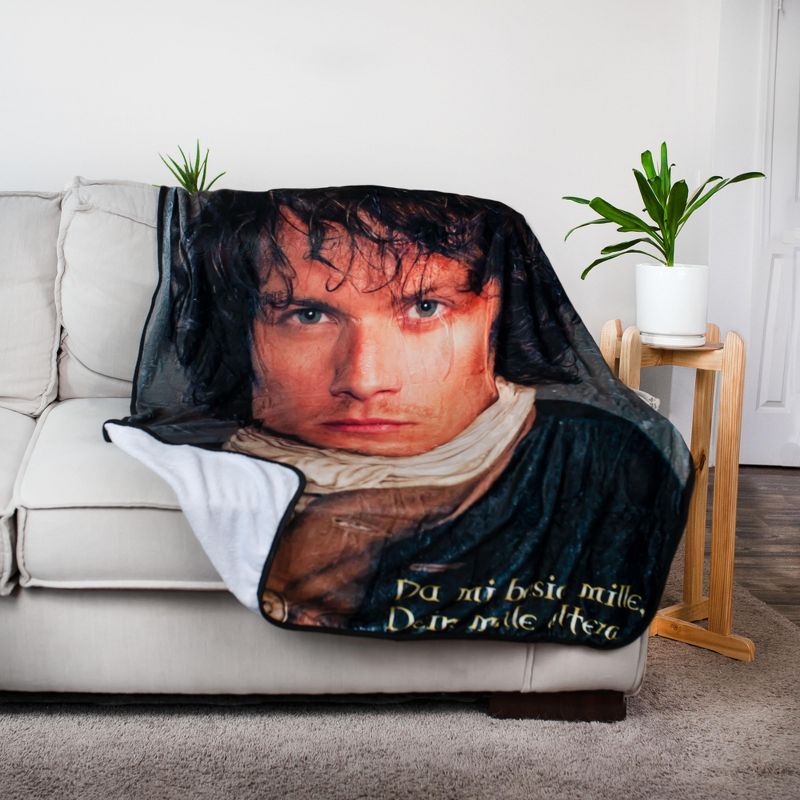 Surreal Entertainment Outlander Lightweight Fleece Throw Blanket | 45 x 60 Inches, 2 of 7