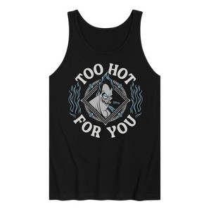 Men's - Disney Villains - Hades Too Hot For You Graphic Tank Top - 1 of 2