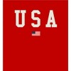 Americana USA Flag Crew Neck Short Sleeve Adult T-shirt - 2 of 2