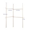 Adjustable Clothing Rack, Racks For Hanging Clothes, 2 Tier Clothes Heavy Duty Garment Rack -Cuddlewood - 4 of 4