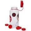 Just Funky Fallout Nuka Cola Logo Plastic Water Bottle w/ Lid & Molded Ice Cubes - 34-Ounce - 3 of 4