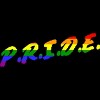 Adult Design By Humans Rainbow Colored Pride Letters By EsskayDesigns Racerback Tank Top - 2 of 2