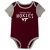 NCAA Virginia Tech Hokies Infant Boys' 3pk Bodysuit - 4 of 4