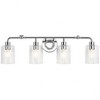 Gunnison™ 33.75" 4 Light Vanity Light Chrome - 3 of 4