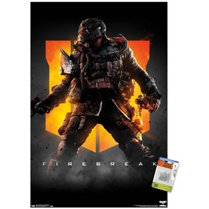 Trends International Call of Duty: Black Ops 4 - Firebreak Key Art Unframed Wall Poster Prints - 1 of 4