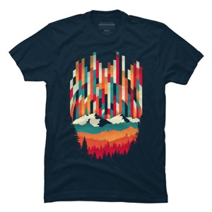 Men's Design By Humans Sunset in Vertical By digsy T-Shirt - 1 of 4