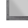 FONTOI Mirror Furniture Leaner Floor Mirror Modern Framed Design Creates Spacious Elegant Ambiance for Bedroom Living Room, Gray,Oak, 1"*37"*38" - 3 of 4