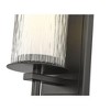 Grayson 1-Light Wall Sconce - Elegant Glass & Steel Design for Contemporary Baths - 4 of 4