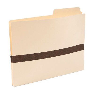 HITOUCH BUSINESS SERVICES File Pocket 1" Expansion Letter Size Manila 50/Box TR18818