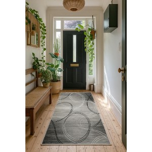 Rug Branch Modern Abstract Swirls Indoor Rug - 1 of 4