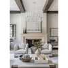 Crystorama Lighting Broche 12 - Light Chandelier in  Matte White - 3 of 4