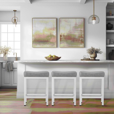 MAYEERTY Bar Stools Set of 2, Kitchen Stools for Kitchen Island, Dining Table
