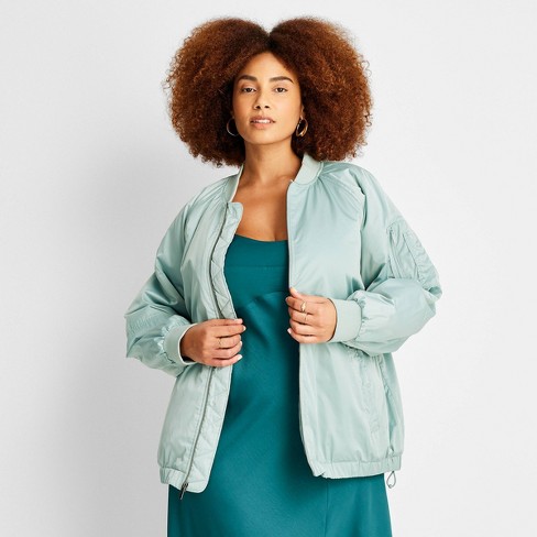 Women's Oversized Bomber Jacket - A New Day™ : Target