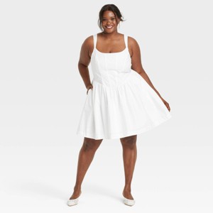 Women's Corset Mini Dress - A New Day™ - 1 of 3