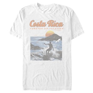 Lost Gods Mens Summer Costa Rica Forever on Vacation Short Sleeve