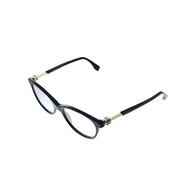Fendi  807 Womens Oval Eyeglasses Black 52mm