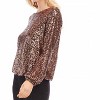 Women's Sequin Boatneck Top - Karen Kane - 2 of 4