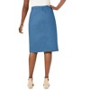 Jessica London Women's Plus Size Stretch Cotton Chino Skirt - 3 of 4