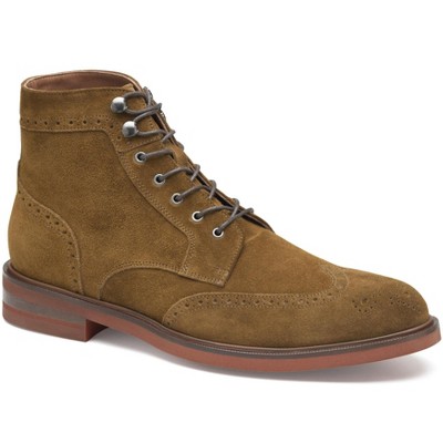 Johnston & Murphy Hartley Wingtip Boot Lace-Up Dress Casual Shoe