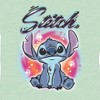 Girl's Lilo & Stitch Colorful Airbrush T-Shirt - 2 of 4