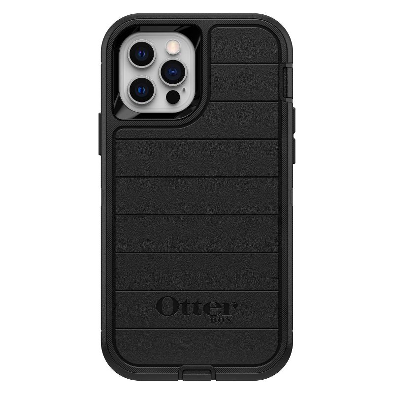 OtterBox Apple iPhone 12/iPhone 12 Pro Defender Series Pro Case with MagSafe -  Black, 1 of 14