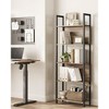 VASAGLE ALINRU Storage Shelf 5 Shelf Bookshelf for Living Room Entryway Office - 3 of 4