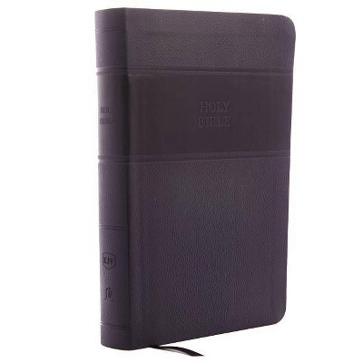 KJV, Reference Bible, Personal Size Giant Print, Imitation Leather, Black, Red Letter Edition - Large Print by  Thomas Nelson (Leather Bound)