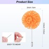 Unique Bargains Flower Lapel Pins Stick Brooch for Men Wedding Graduation 1 Pc - 3 of 4