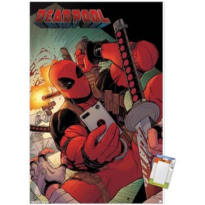 Trends International Marvel Comics - Deadpool - Selfie Unframed Wall Poster Prints - 1 of 4