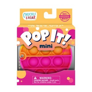 Chuckle & Roar Mini POP It! Pink & Yellow Ombre Circle - 1 of 3