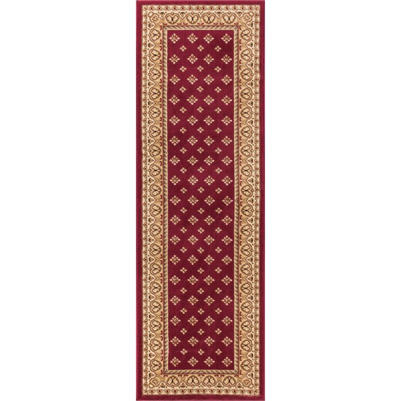 Noble Palace French European Formal Traditional Modern Contemporary Floral Transitional Soft Area Rug, 1 of 8