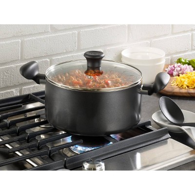 T-fal 5qt Dutch Oven, Nonstick, Black