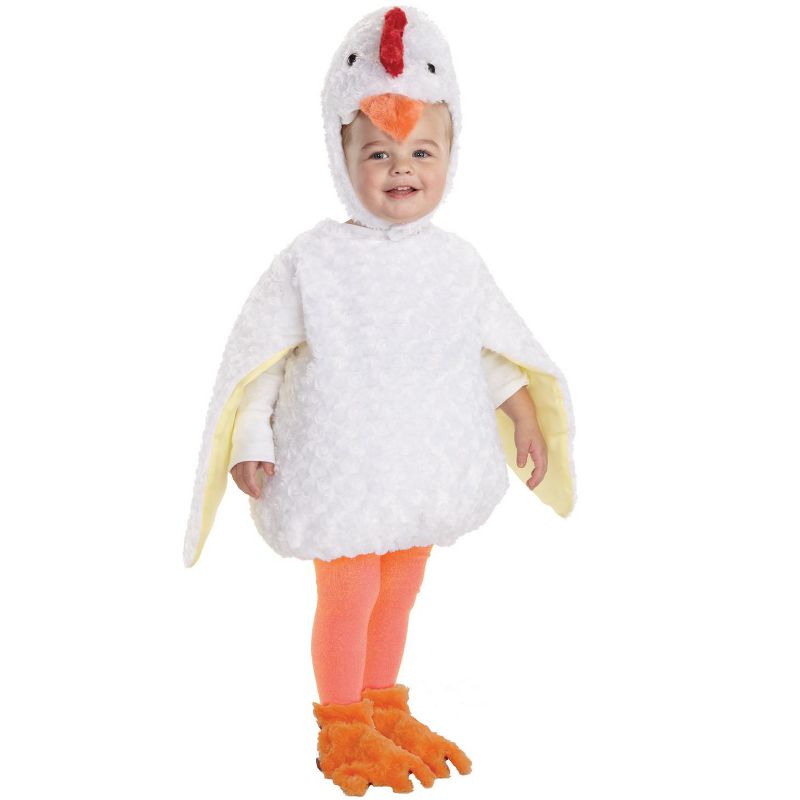 Underwraps Costumes Chicken Toddler Costume, Medium, 1 of 2