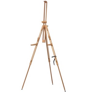 Cappelletto Sonia Premium Folding Lightweight Field Easel for Painting, Horizontal or Vertical Large Canvas Support up to 44", Handmade Italian - 1 of 4