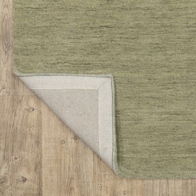 Aniston Sage Green Hand-Tufted Wool 5' x 8' Area Rug