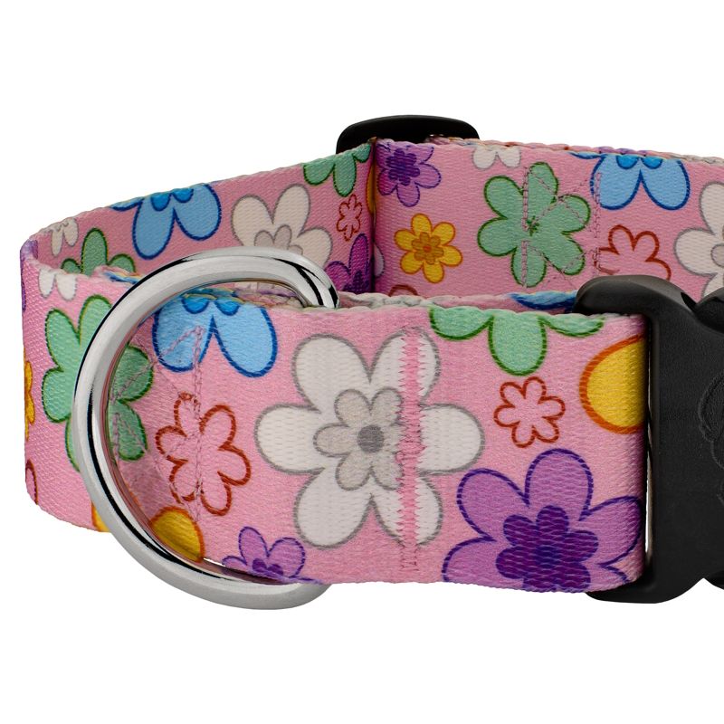 Country Brook Petz 1 1/2 Inch Deluxe May Flowers Dog Collar, 4 of 6