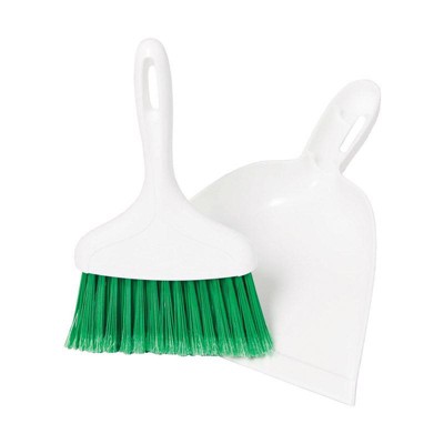 Libman 7 in. W Soft Recycled PET Dust Pan with Whisk Broom (Case of 6) (Case of 6)