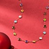 Ross-Simons 13.80 ct. t.w. Bezel-Set Multi-Gemstone Station Necklace in 14kt Yellow Gold - 4 of 4