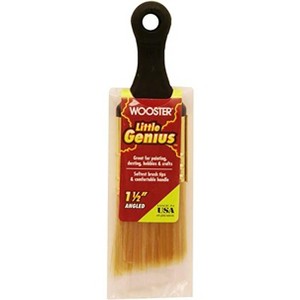 Wooster Genuine 1.5" Little Genius Short Handle Angle Paintbrush - Q3222-1.5 - 1 of 3