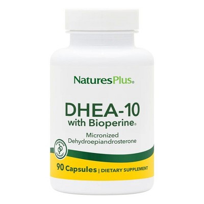 DHEA 10mg with Bioperine by Nature's Plus  -  90 Capsule