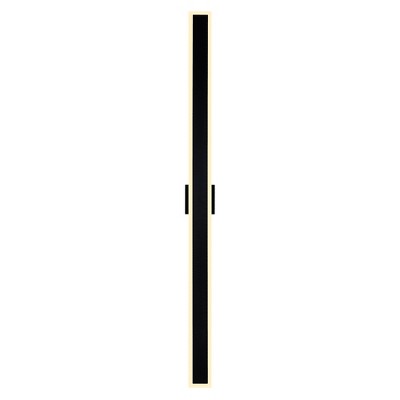CWI Lighting Malibu LED Integrated Black Outdoor Wall Light