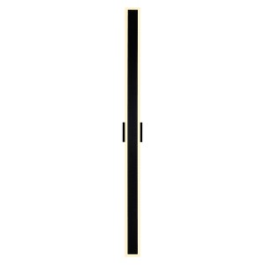 CWI Lighting Malibu LED Integrated Black Outdoor Wall Light - 1 of 4